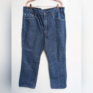 Vintage 90's 1998 Levis 517 Boot Cut Jeans Red Tab Dark Wash Men's Size 40x30